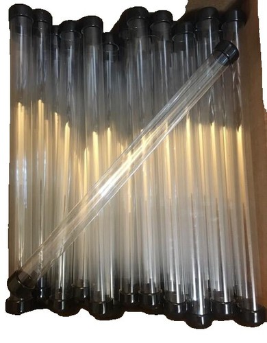 MagicWater Supply Mailing Tube - 3 In X 24 In - Kraft - 2 Pack - For