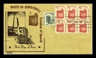 DR JIM STAMPS US COVER FREEDOM TO SPEAK OUT ROOT OF DEMOCRACY FDC COMBO