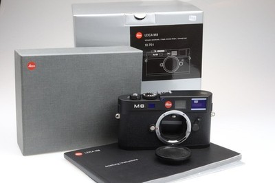 Leica M8 black 10701 Kamera Camera only 1032 shots Auslösungen 99354