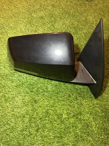 2009-2012 GMC ACADIA POWER RIGHT SIDE VIEW MIRROR W/ TURN SIGNAL OEM COLOR BLACK