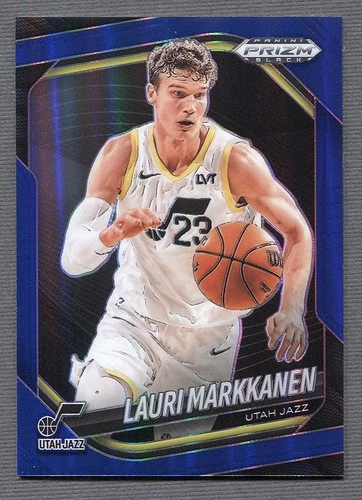 2024-25 Panini Prizm Black Blue #169 Lauri Markkanen /199