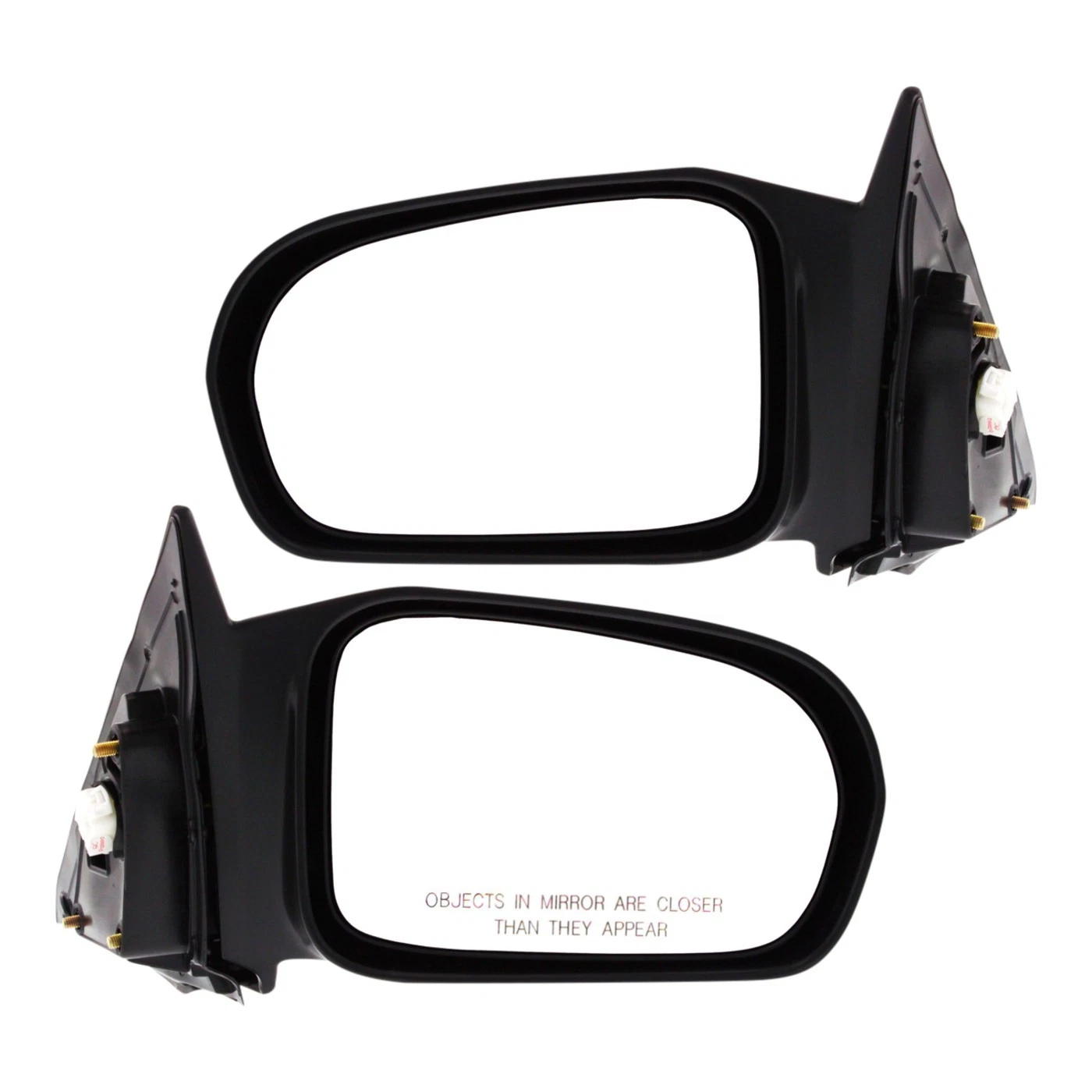 Power Mirrors Set of 2 For 2001-2005 Honda Civic HX LX Coupe Paintable USA Built