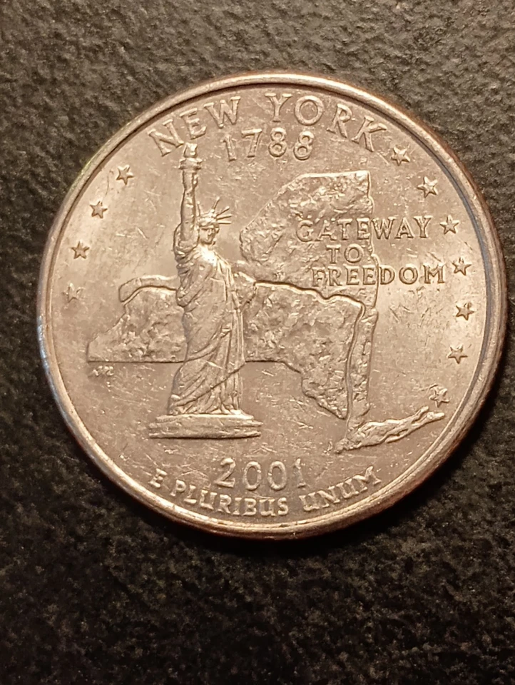 2001 New York Quarter- RARE - - Image 4 of 4