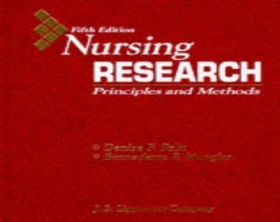 Nursing Research: Principles a - Hardcover - GOOD