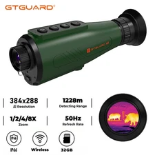 Thermal Imaging Monocular Ai 384x288 15mm 60Hz Micro-OLED Display Thermal Scope