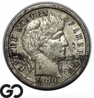 1900-S Barber Dime, Better San Francisco Date