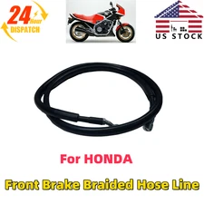 Front Brake Braided Hose Line For HONDA CR250R CR125R 1995-2007 US