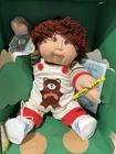 Cabbage Patch Kid HM 10 Boy Left Handed In Teddy bear Outfit *Vintage Minty* NIB