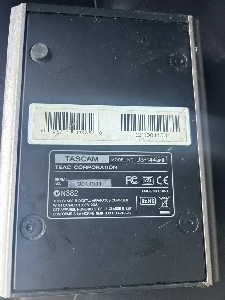 tascam IS-144mkII USB 2.0 audio/midi interface - Image 2 of 2