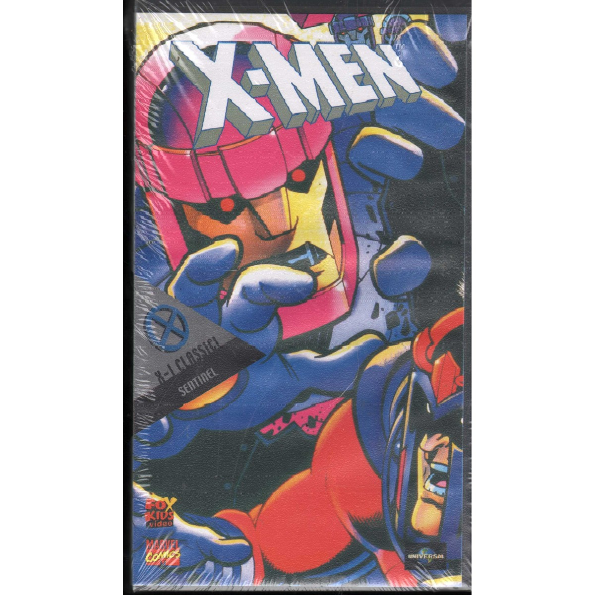 X Men: Sentinel VHS Univideo - 9030963 Sealed