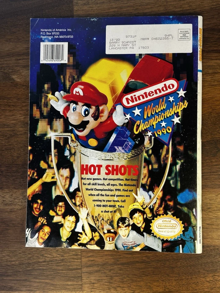 Nintendo Power Magazine Super C May/June 1990 Nice! - Image 3 of 4
