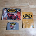 Ridge Racer 64 N64 Nintendo 64, 2000 w Plastic Wrap CIB w Manual - Tested