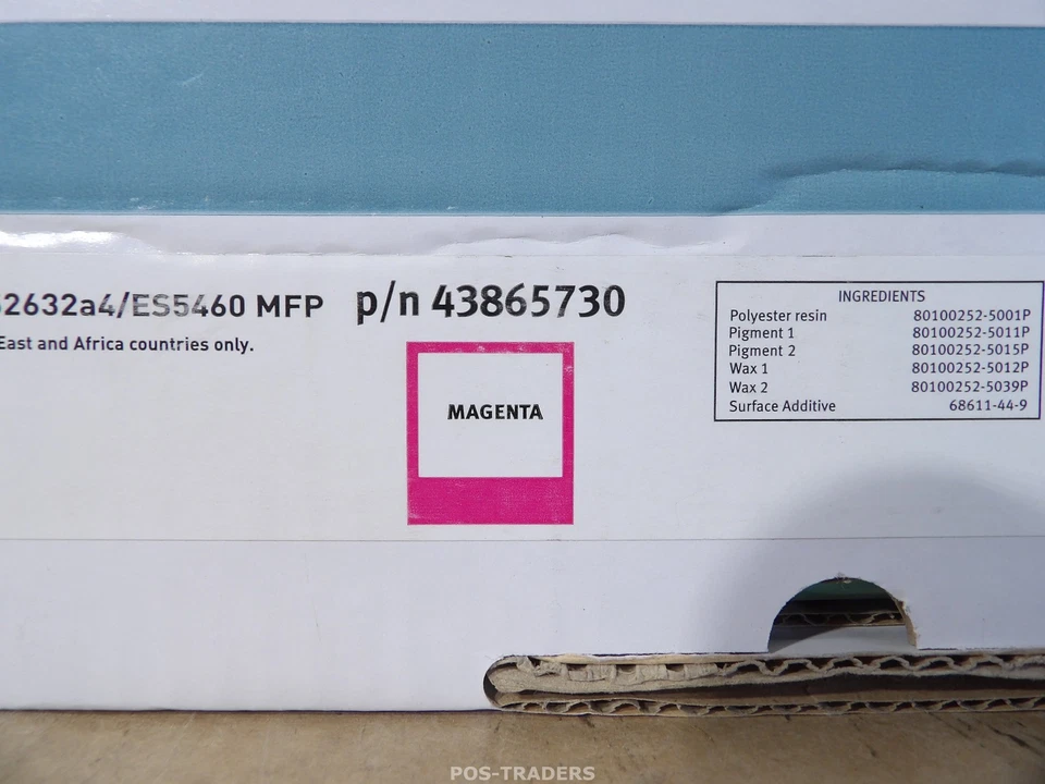 OKI 43865730 Genuine Toner Cartridge Magenta - AS NEW IN ORIGINAL BOX  - Image 4 of 4