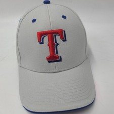 Texas Rangers Hat Adjustable Gray Red Fan Favorite MLB Baseball Casual Wear Men