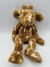 Russ Berrie Godfrey Giraffe Plush Heartcraft 14 Stuffed Animal Spotted Brown