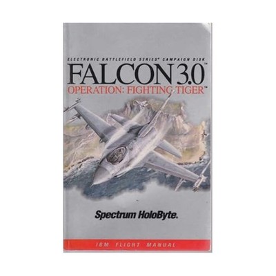 Spectrum Holobyte Computer Wargame  Falcon 3.0 - Operation Fighting Tig VG+/NM