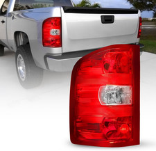 2007-2013 Silverado 1500 2500HD 3500HD Left Tail Light Assembly  Compatible Repla