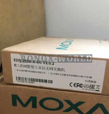 New 1PCS MOXA EDS-205A-S-SC 5-Port non-network-based Ethernet switch