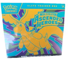 Pokemon Mega Evolution Ascended Heroes Elite Trainer Box ETB NEW In Hand Sealed