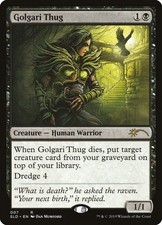 MTG Magic the Gathering Golgari Thug (7/1540) Secret Lair Drop Series LP