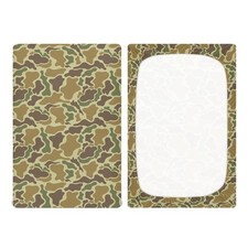 Vintage Duck Hunter Baby Crib Sheets for Boys Girls, Breathable Soft Fitted C...