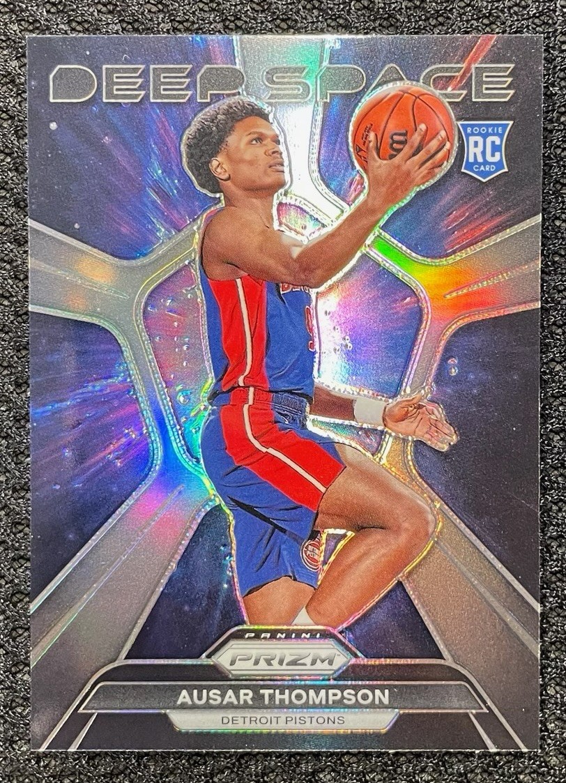 2023-24 Panini Prizm - Deep Space Ausar Thompson #5 Silver Prizm (RC)