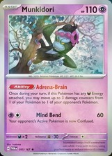 Munkidori Holo Twilight Masquerade #095 Pokémon TCG