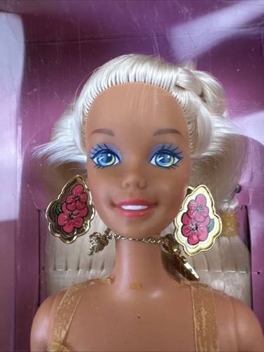 Barbie Tropical Splash 1994 bambola profumata Mattel #12446 nuova con scatola - Foto 2 di 4