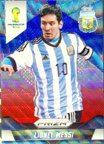 World Cup Lionel Messi 2014 Panini Prizm World Cup Lionel Messi #12 Blue