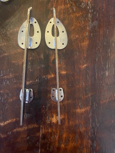 MK Club 2000 8” Figure Skate Blades Sheffield England Pair Used