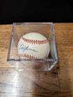 George Lombard Sr Signed Autographed Official National League Baseball Yankees
