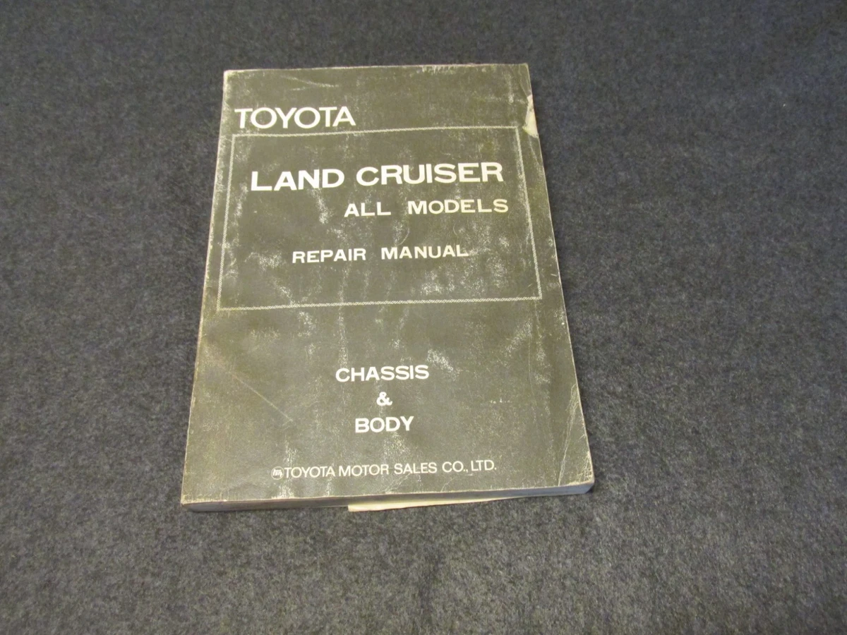 Service & Repair Manuals for Toyota Land Cruiser for sale | eBay