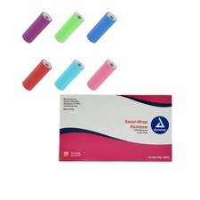Dynarex 3218 Sensi-Wrap Latex-Free 4" x 5 yd Assorted Case of 18