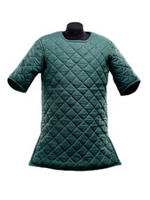 Medieval Thick Padded Armor Gambeson Jacket Costume Dress Coat Aketon Sca Larp