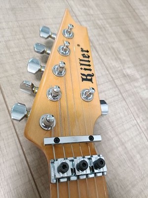 Killer Guitar パイレーツ（ナチュラル） 【ジャンク品】 Final value! Killer Guitar Pirate Hickory Brown Duncan PU Akira