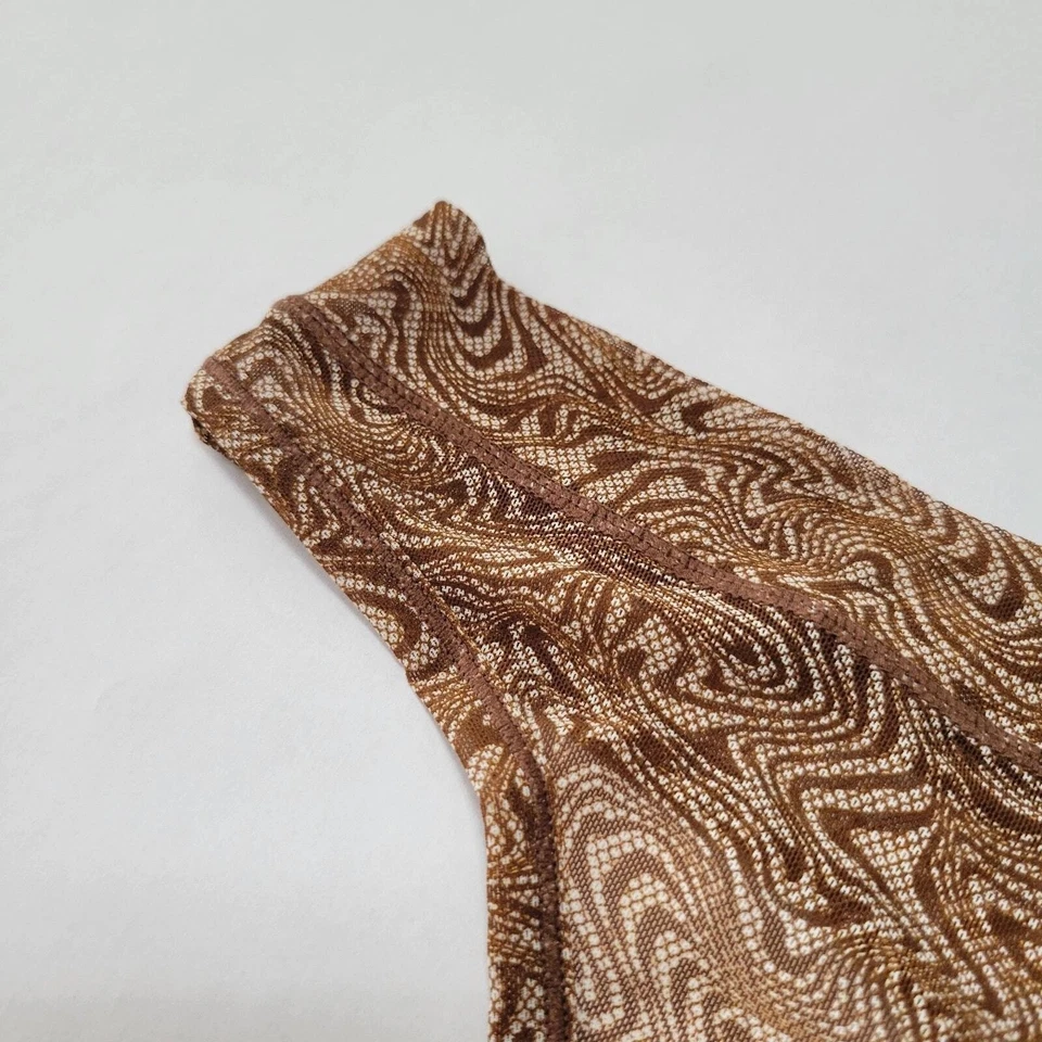 Bragas de tanga con estampado de tiramisú Steve Madden 2 pares talla M / #8138 Foto 3 de 4