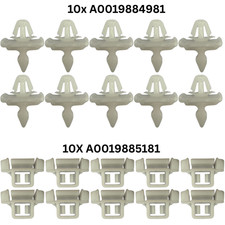 Sacco Beplankung Clips Klammern SET für Mercedes 190er W201 W124 E-Klasse 20x Sacco Beplankung Clips Klammern SET für Mercedes 190er W201 W124 E-Klasse 20x