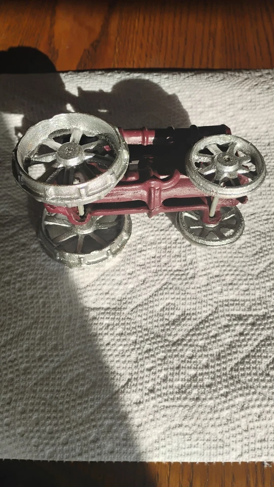 Fordson Cast Iron Tractor Vintage Die-Cast Metal 6.5-inch - Image 4 of 4