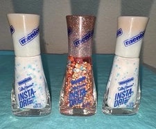 Sally Hansen Insta-Dri Nail Polish x Mentos - 2 The Freshener & 1 Cutie Fruitie