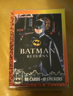 Batman Returns 1992 Topps Komplettsatz 88 Trading Cards + 11 Sticker