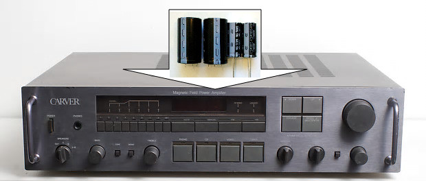 Carver AVR-100 vintage audio equipment - eBay listing photo 4