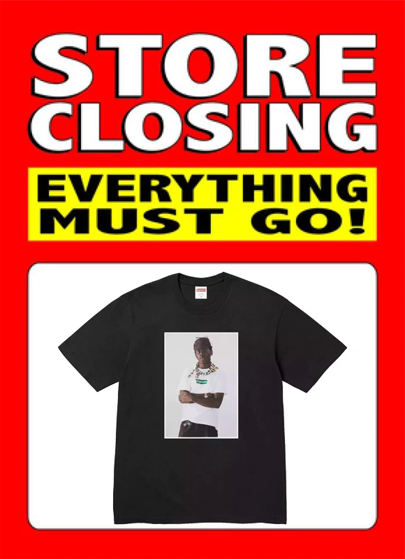 T shirt Supreme Tyler taille S noir BOGO FERMETURE MAGASIN !!