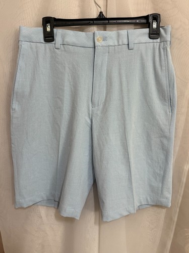 Walter Hagen Golf Shorts 11 Majors Mens 30 Soft Blue Stretch | Moisture-Wicking