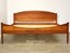 solid cherry king platform bed