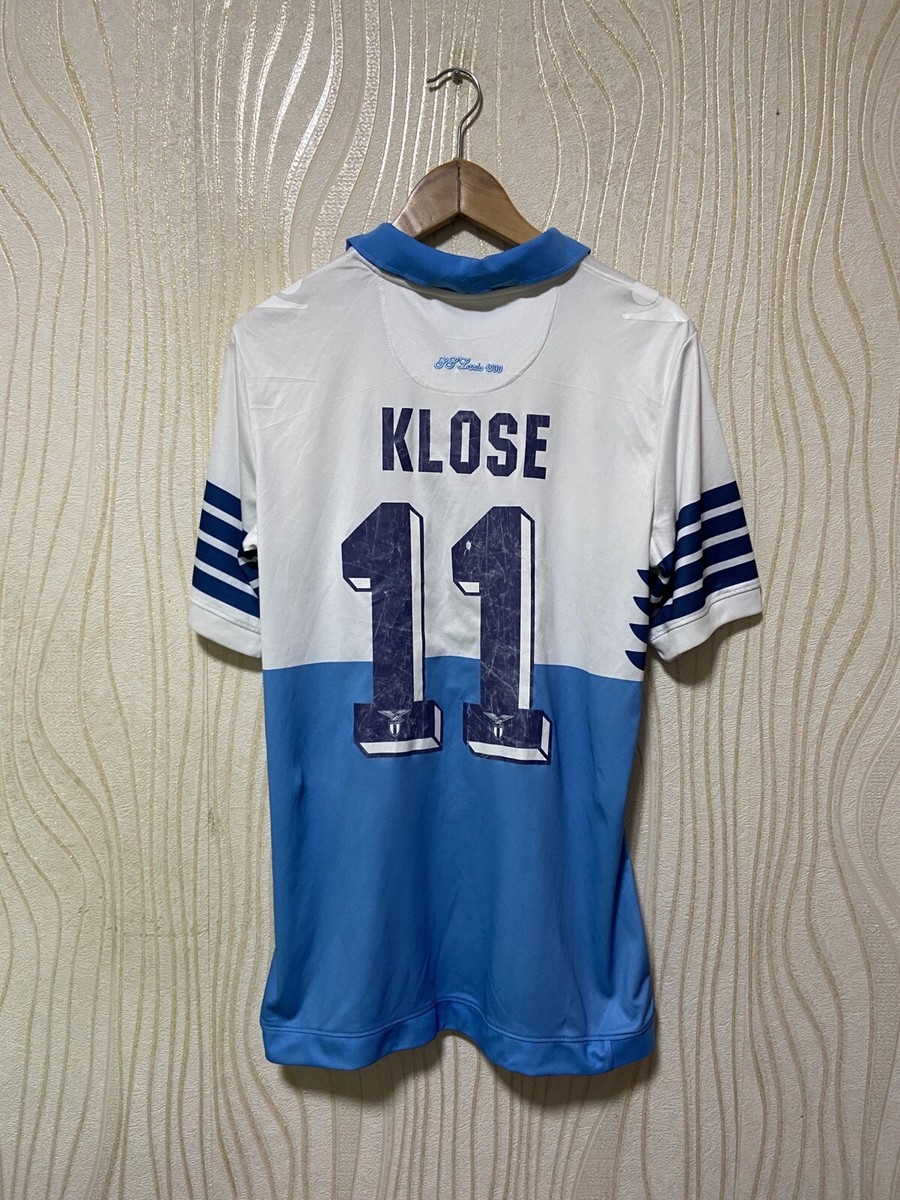 Lazio KLOSE 11番 シャツ macron製 Lazio Jersey Match worn 11# klose Macron Italy Supercup | eBay
