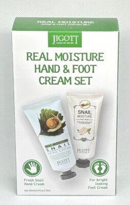 JIGOTT Real Moisture Hand & Foot Cream Set 3.4 fl. oz each