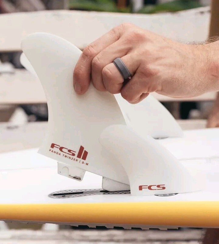 FCS 2 PANDA PG TWINZER SET FCS II Panda Twinzer PG Twin + 2 Fin Set