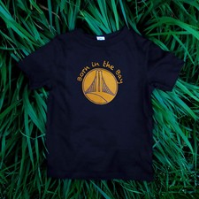 Born in the Bay T-shirt. Bay Area love for your little one.  Toddler T-shirt.  