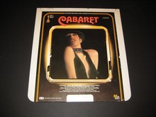 Cabaret. 1972 CED.  Videodisc. Liza Minnelli. Michael York.