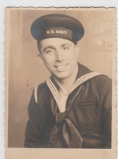 Original Photo of WW2 USA NAVY MAN 1944